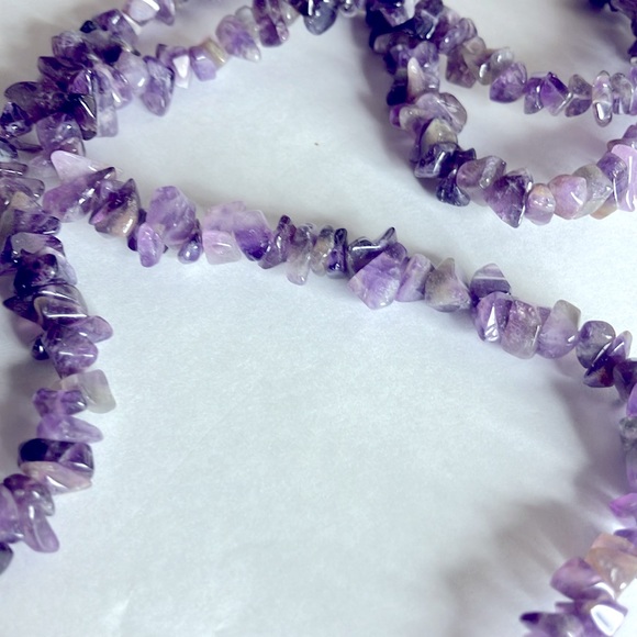 ☂️amethyst stone string☔️ - Picture 3 of 3